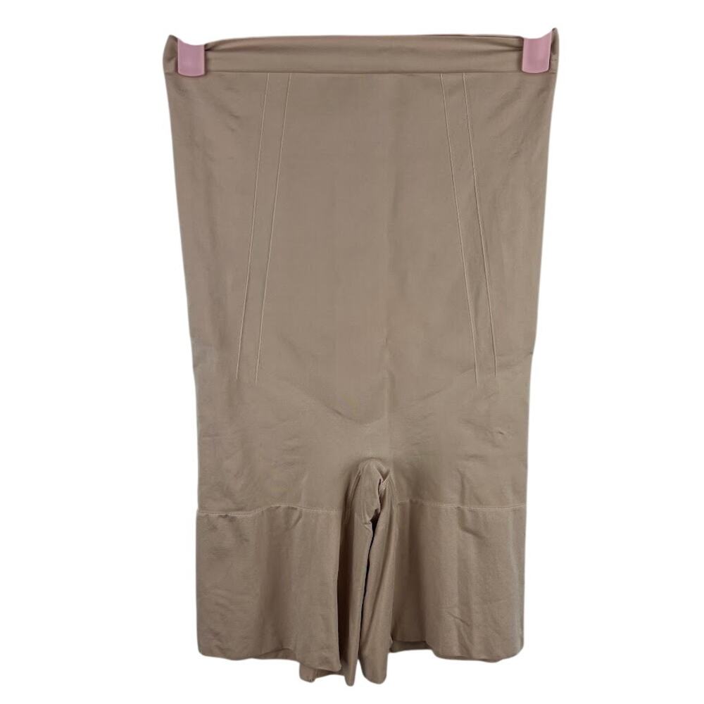 Spanx nude shorts shape wear women's size large